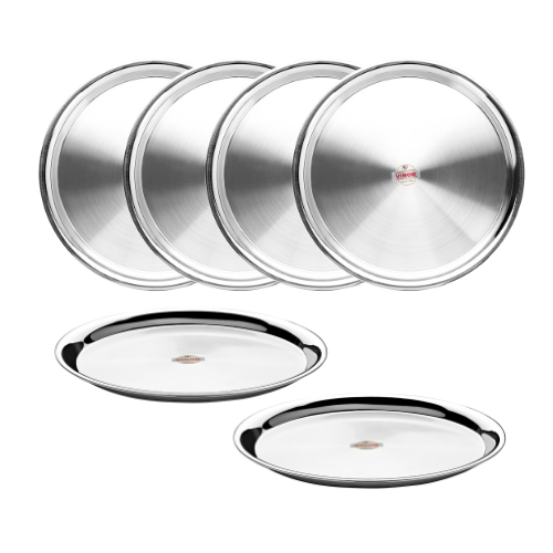 Dinner Plates Stainless Steel