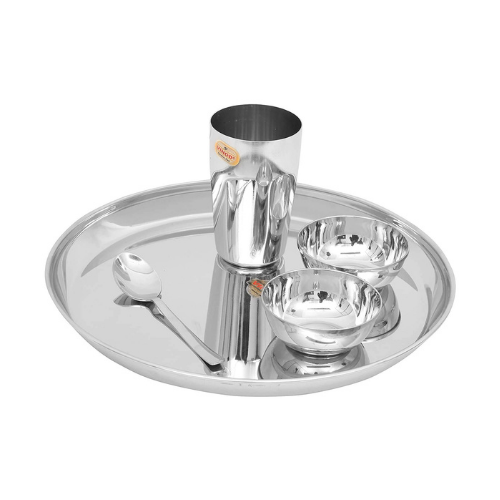 Stainless steel outlet thali