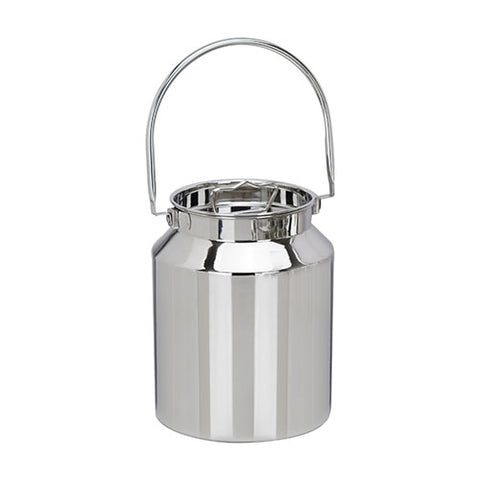Vinod Stainless Steel Jointless Barni / Steel Milk Can / Oil Can / Milk Container / Liquid Container – Capacity 900 Ml.