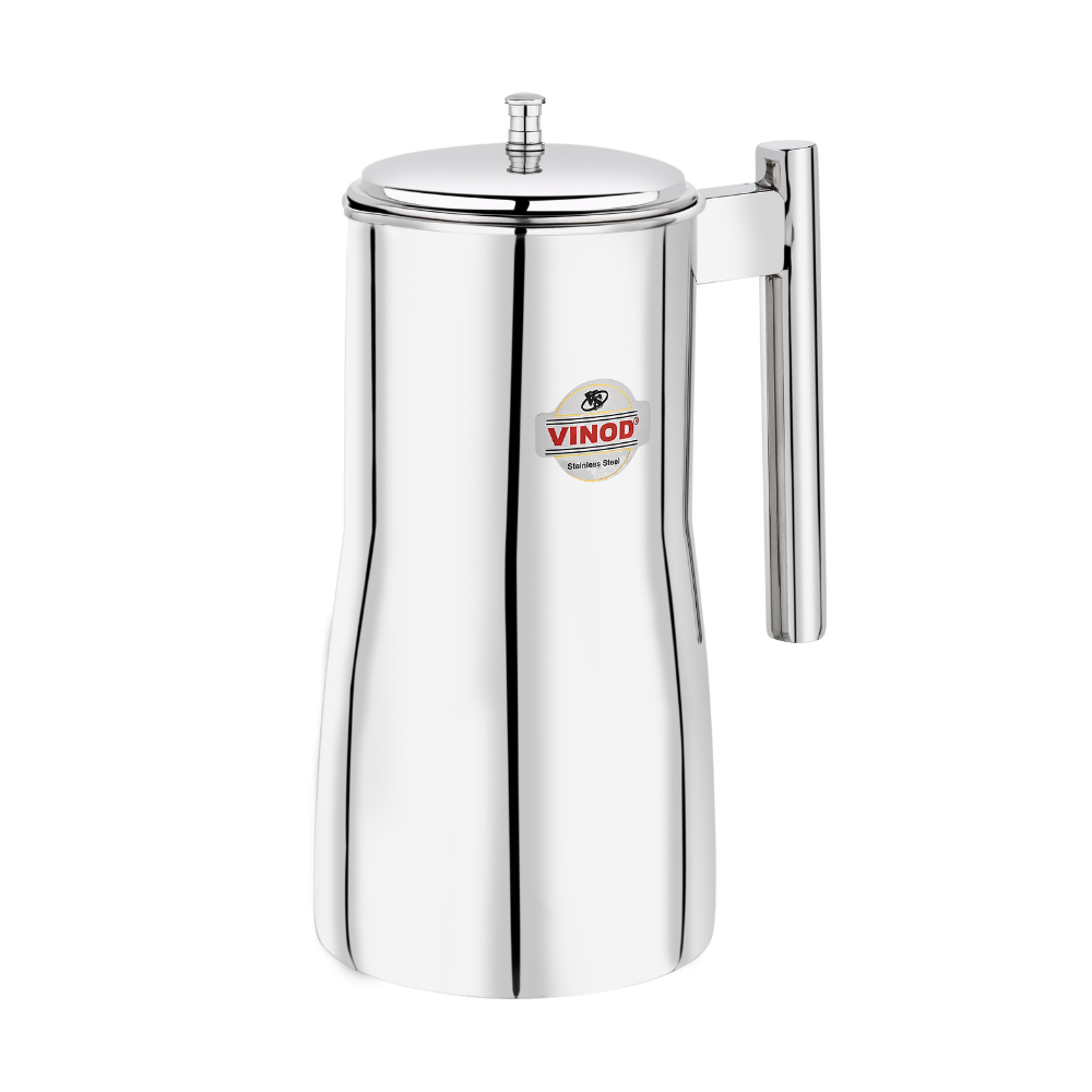 Vinod Stainless Steel Magnum Water Pitcher / Jug with Cover – 1700 ml