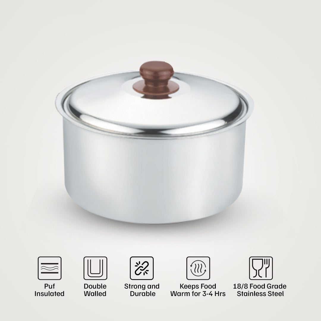 VINOD Stainless Steel Hot Pot Features