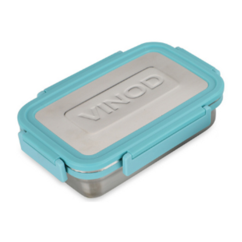 Vinod Stainless Steel Meal Carrier (Blue) – Large