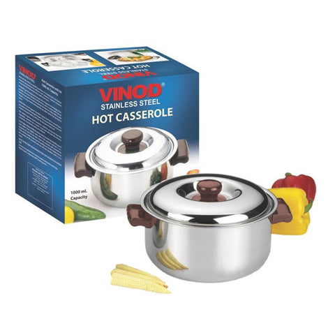 Vinod Stainless Steel Hot Casserole 2000 ml