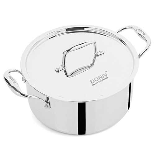 Vinod - Doniv Titanium Triply Stainless Steel Sauce Pot with Cover