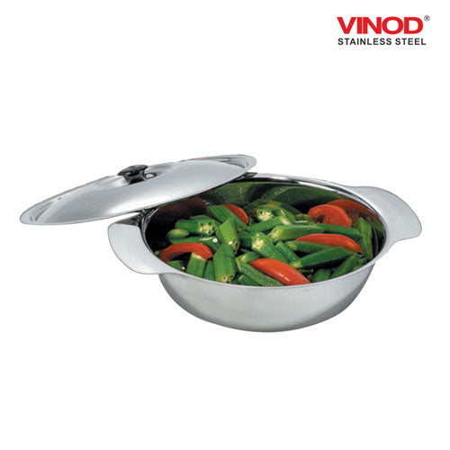 Vinod Stainless Steel Royal Veg Serving Dish